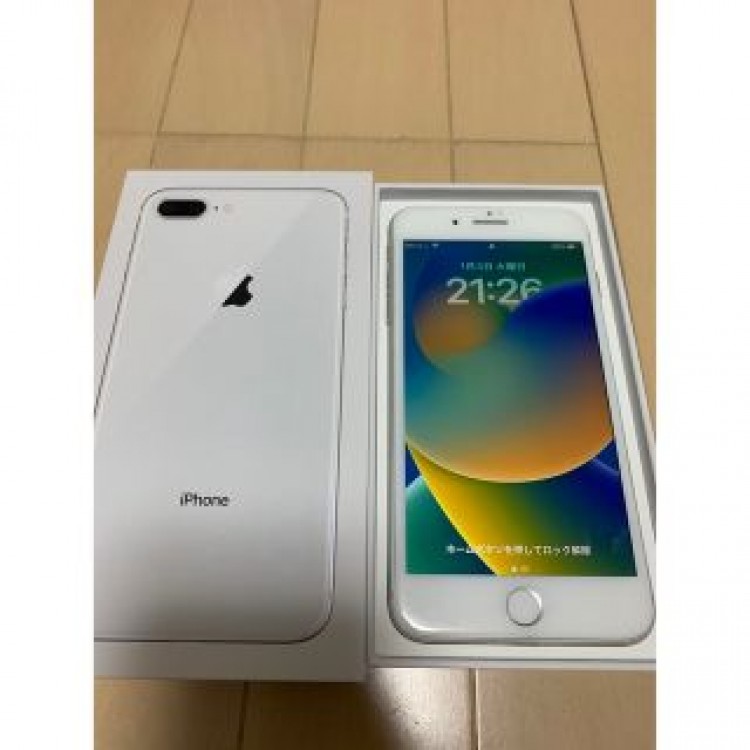 iPhone 8 Plus Silver 256 GB SIMフリー