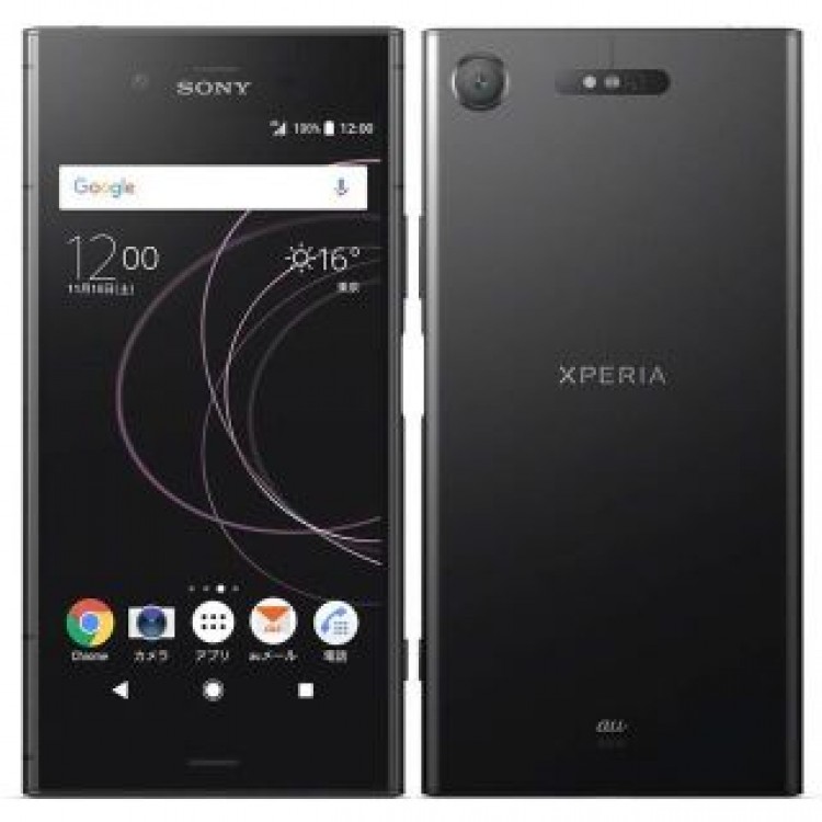 新古品 Xperia XZ1 SOV36 ブラック 64GB ☆彡