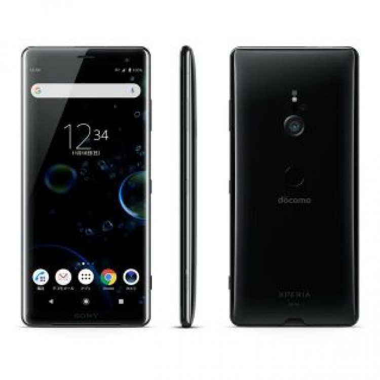 美品中古Xperia XZ3 SO-01L ブラック 64GB△