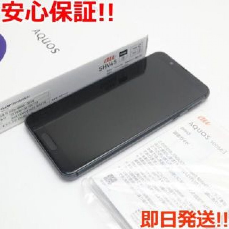 超美品 SHV45 ブラック   SIMロック解除済み
