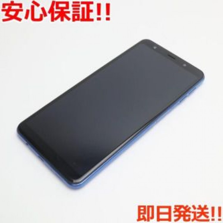超美品 SIMフリー Galaxy A7 ブルー