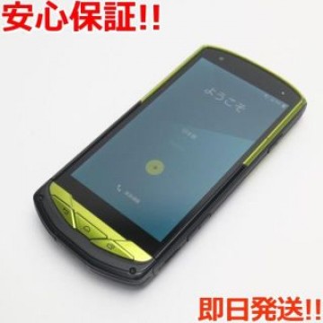 美品 au TORQUE G02 グリーン