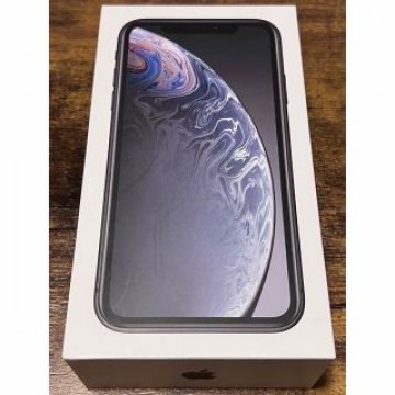iPhone XR 本体 128GB ブラック　箱付き