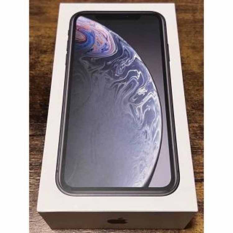 iPhone XR 本体 128GB ブラック　箱付き