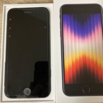 iPhone SE3  128GB ミッドナイト　未使用品