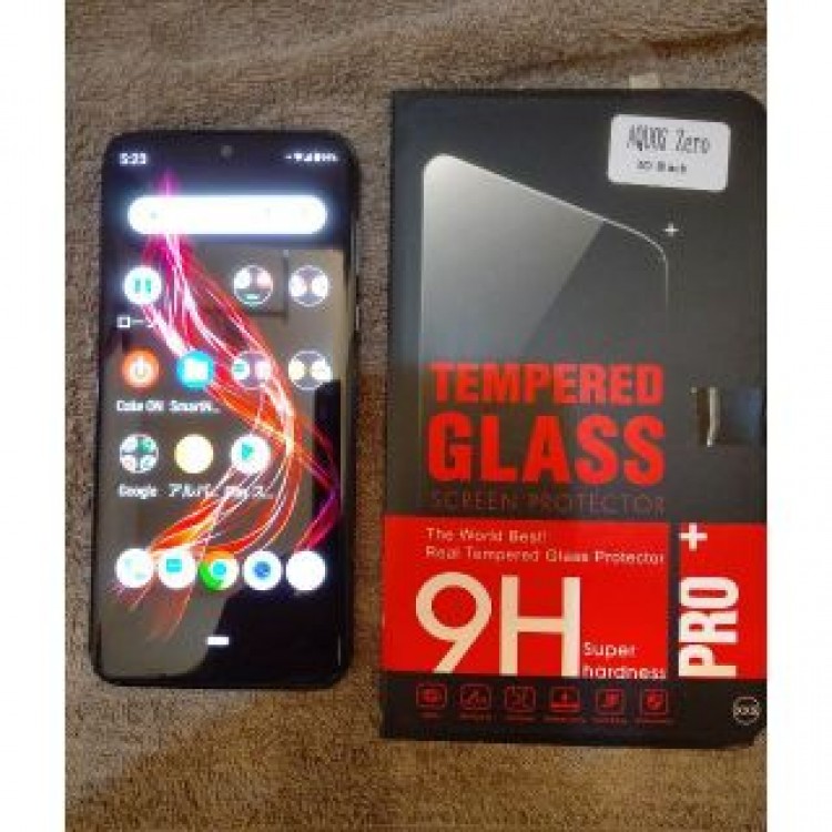 AQUOS ZERO 黒 128G SIMフリー おまけ付き(訳あり)