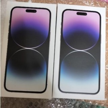 2台の新品未開封 iPhone 14 Pro Max 256GBディーブパープル