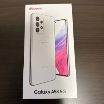 SAMSUNG Galaxy A53 5G SC-53C オーサムホワイト