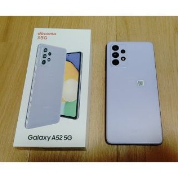 docomo SC-53B Galaxy A52 5G バイオレット 美品