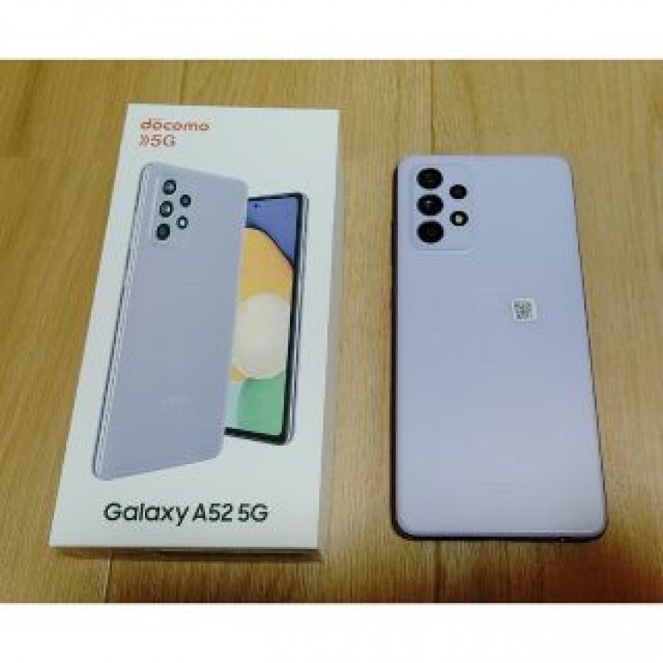 docomo SC-53B Galaxy A52 5G バイオレット 美品