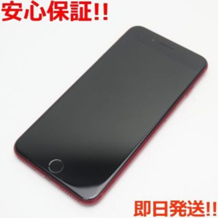 超美品 SIMフリー iPhone8 PLUS 64GB レッド 白ロム
