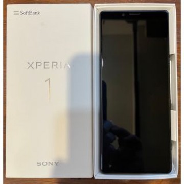 Xperia 1 802SO 中古美品 simロック解除済　※おまけ付き
