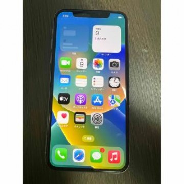 極美品　iPhone X 64GB silver SIMフリー