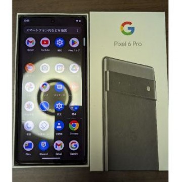 Google Pixel6 pro 256GB stormy Black