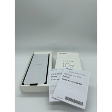 新品未使用　XPERIA 10 Ⅳ SO52-C ブラック　SIMフリー
