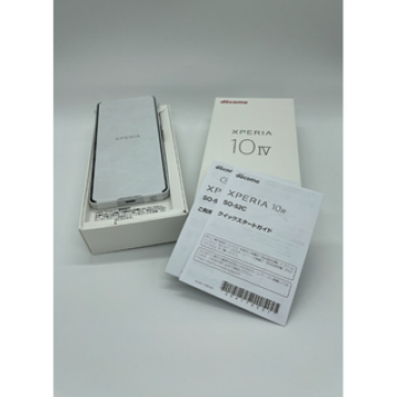新品未使用　XPERIA 10 Ⅳ SO52-C ホワイト　SIMフリー