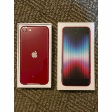 アップル iPhoneSE 第3世代 64GB レッド softbank