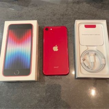 iPhone SE (第3世代) レッド 64 GB SIMフリー　新品未使用