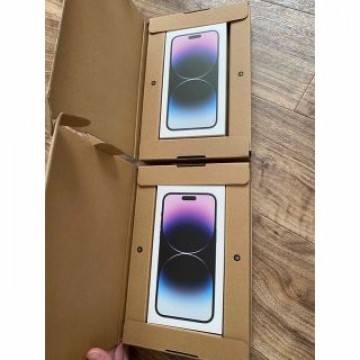 【新品未開封】iPhone14ProMax 256GB ディープパープル 2台