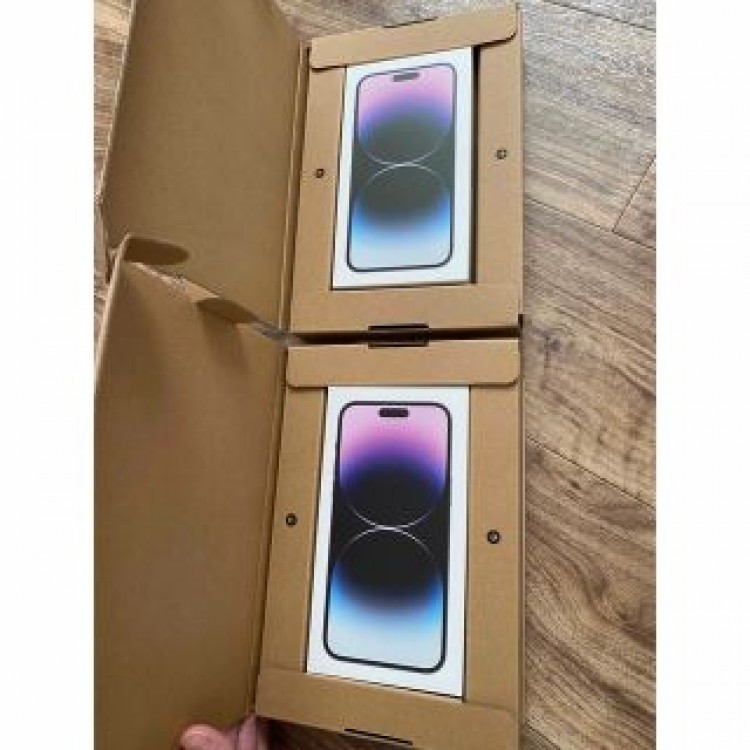 【新品未開封】iPhone14ProMax 256GB ディープパープル 2台