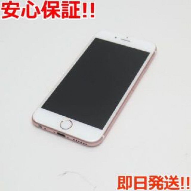新品同様 SIMフリー iPhone6S 32GB ローズゴールド