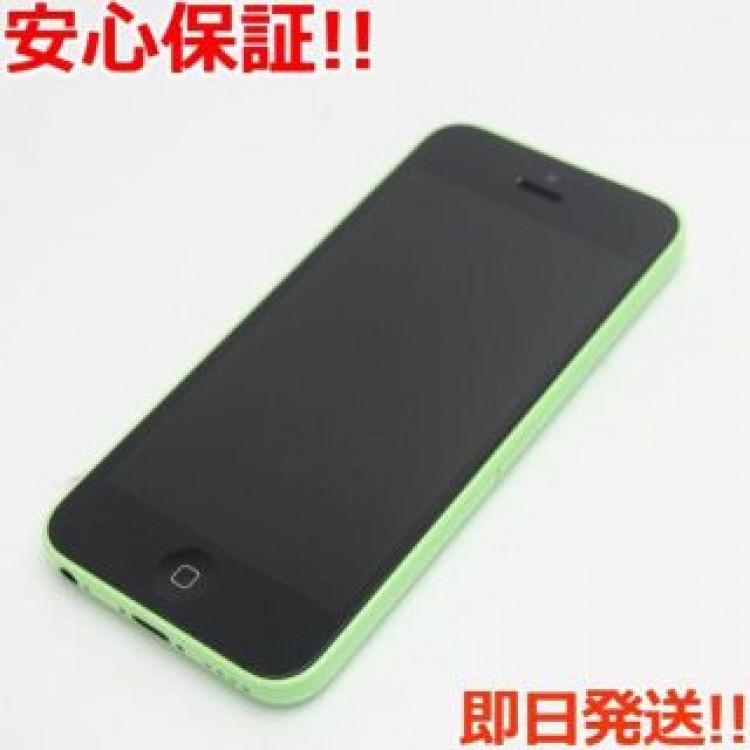 超美品 DoCoMo iPhone5c 16GB グリーン