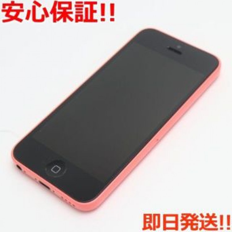 超美品 au iPhone5c 32GB ピンク