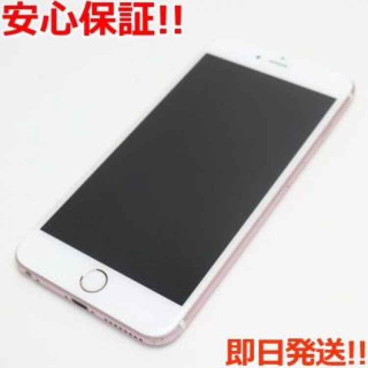 美品 SIMフリー iPhone6S PLUS 128GBローズゴールド