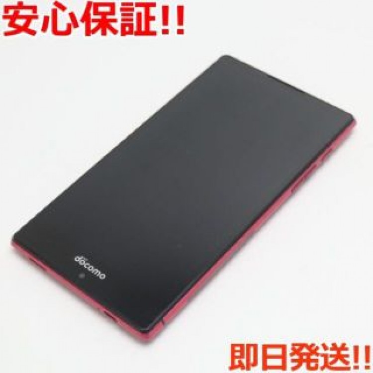 超美品 SH-03G AQUOS ZETA レッド