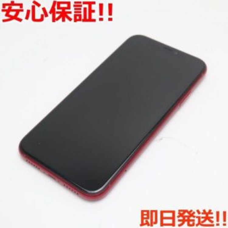 超美品 SIMフリー iPhoneXR 256GB レッド RED