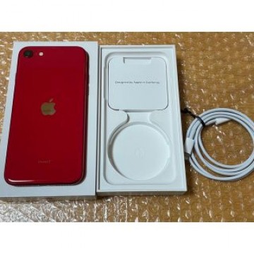【極美品】iPhone SE 第2世代 SE2 レッド　128GB SIMフリー