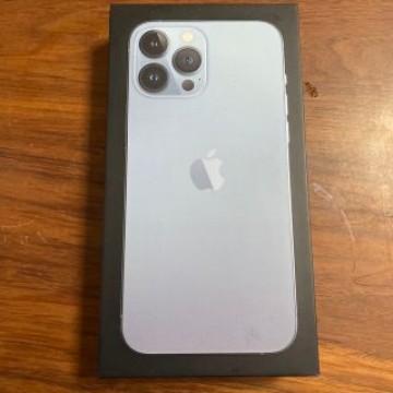 新品　iPhone13 PROMAX 128GB シエラブルー