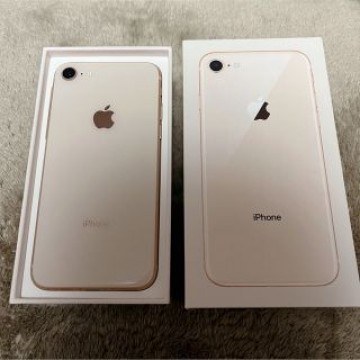iPhone8 ゴールド　64GB SIMフリー