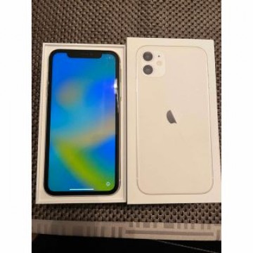 iPhone11 本体 64GB ホワイト　初期化済み