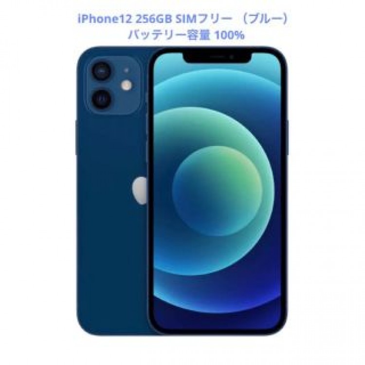 iPhone12 256GB ブルー SIMフリー