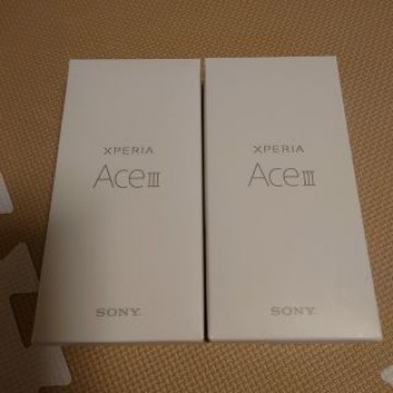 SONY Xperia Ace III A203SO ブルー　ブラック　２台