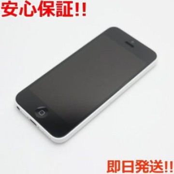 超美品 au iPhone5c 16GB ホワイト