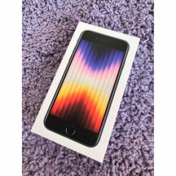 【新品未使用】iPhone se 第3世代　ミッドナイト　安心のIMEI記載！