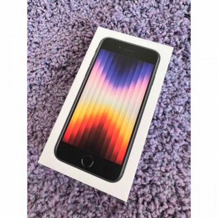 【新品未使用】iPhone se 第3世代　ミッドナイト　安心のIMEI記載！