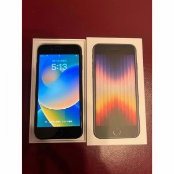 iPhone SE (第3世代) ミッドナイト64 GB  SIMフリー
