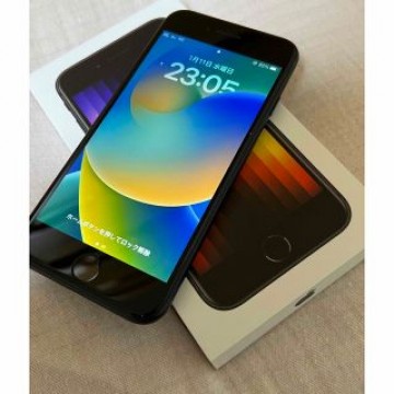 iPhone SE 第3世代 64GB  simフリー　ミッドナイト
