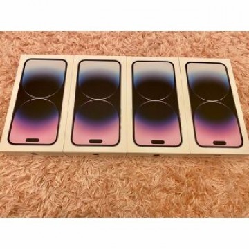 iPhone 14 Pro Max 256GB ディープパープル新品未開封×4