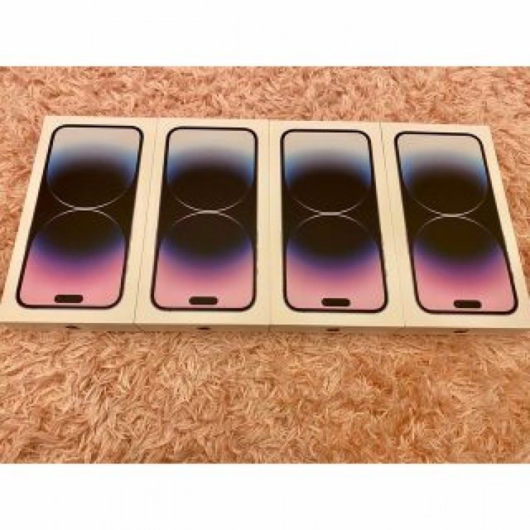 iPhone 14 Pro Max 256GB ディープパープル新品未開封×4
