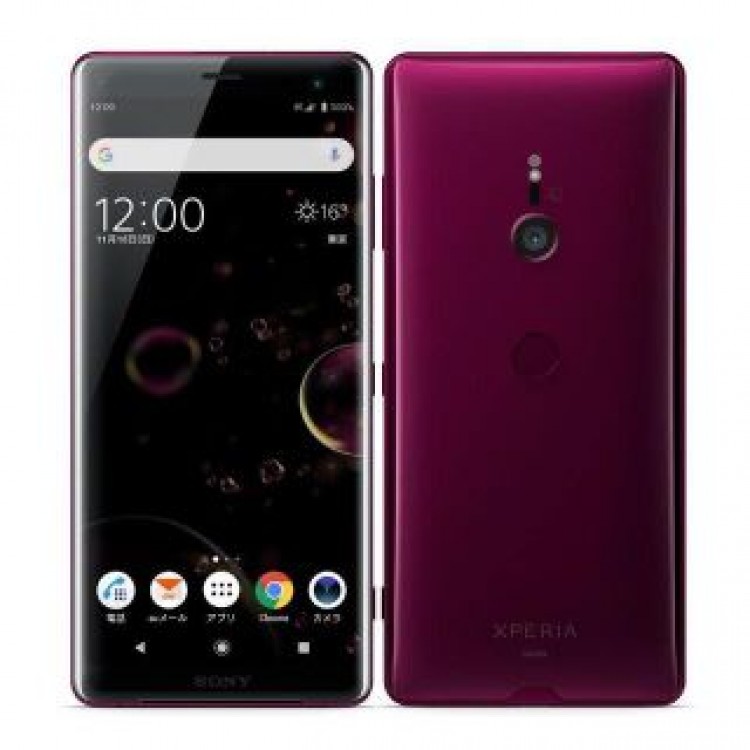 新古品Xperia XZ3 SOV39 ボルドーレッド 64GB★