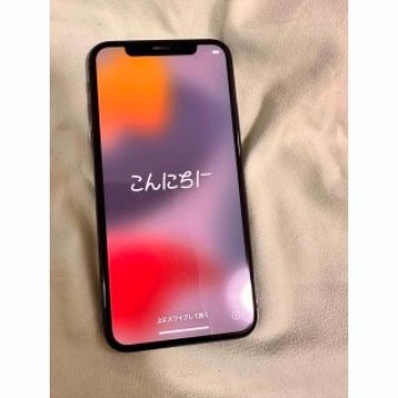 au版simフリー iPhone X スペースグレイ
