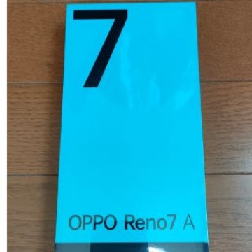 【新品未開封品】 OPPO Reno7 A ブラック