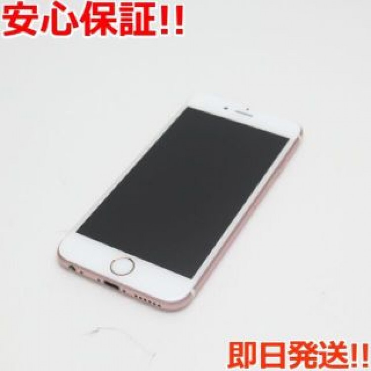 美品 SIMフリー iPhone6S 128GB ローズゴールド