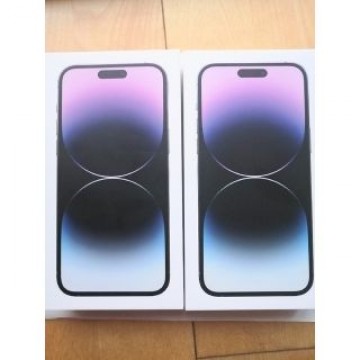 新品未開封　iPhone14promax 256GB パープル　SIMフリー×2