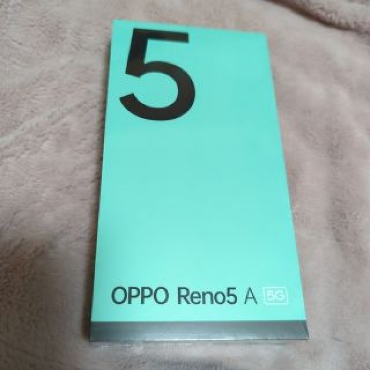 新品　OPPO Reno5 A（eSIM対応版）　ワイモバイル　シムフリー