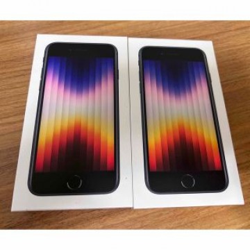 iPhone SE3 3世代 128GB ミッドナイト2台　新品未開封